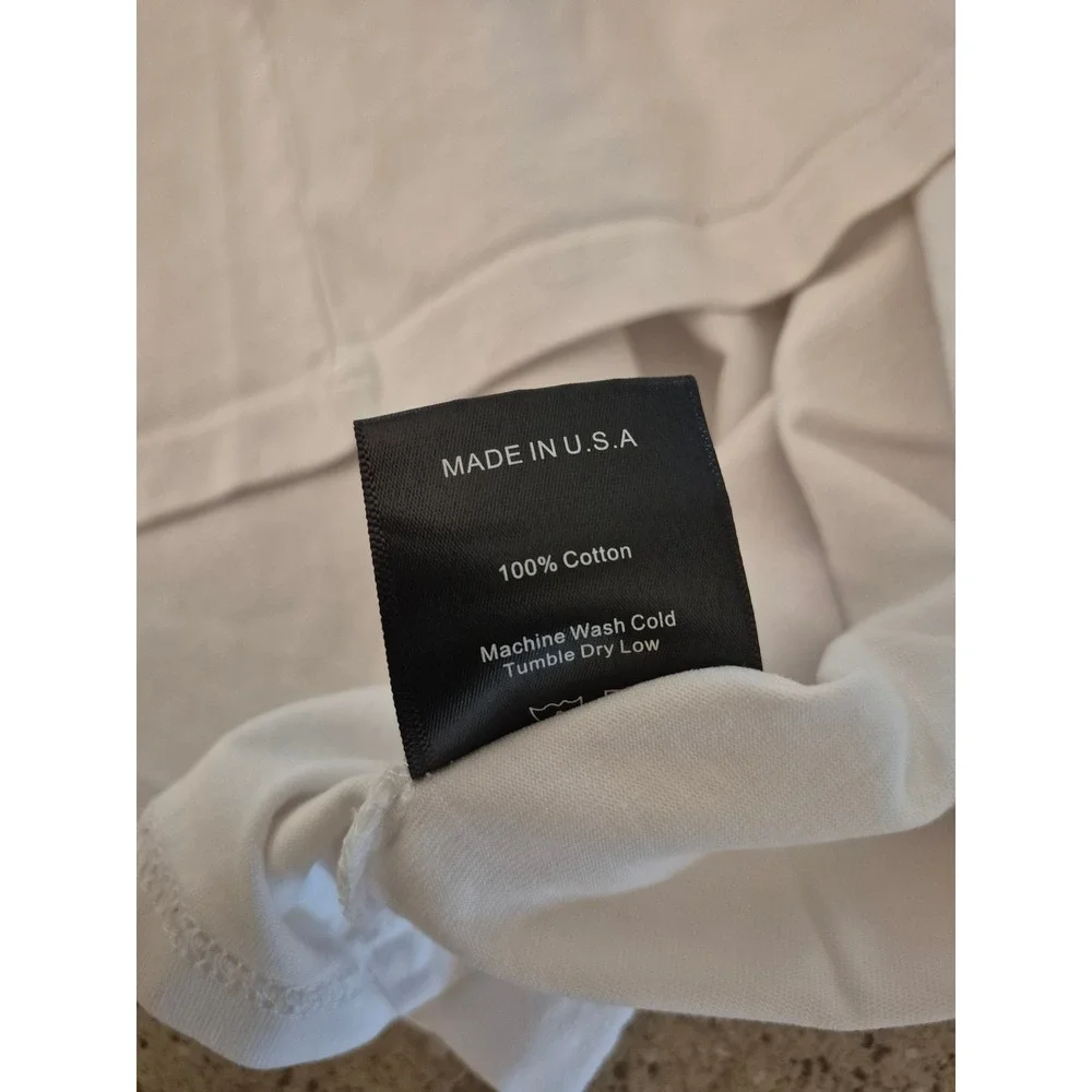 Rhude Sunset Mountain Logo T-Shirt White Men's - Large - Picture 7 of 11